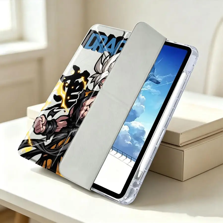 Dragon Ball Super Saiyan With Pen Slot Cover Tablet Case For iPad 10th Gen Mini 7 6 5 12th 11th Air 8 M2 M3 3 9th Pro 13 2025