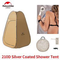 Naturehike Folding Changing Shower Tent Outdoor Mobile Toilet Privacy Shelter Bathroom Popup Tent Portable Camping Fishing Room