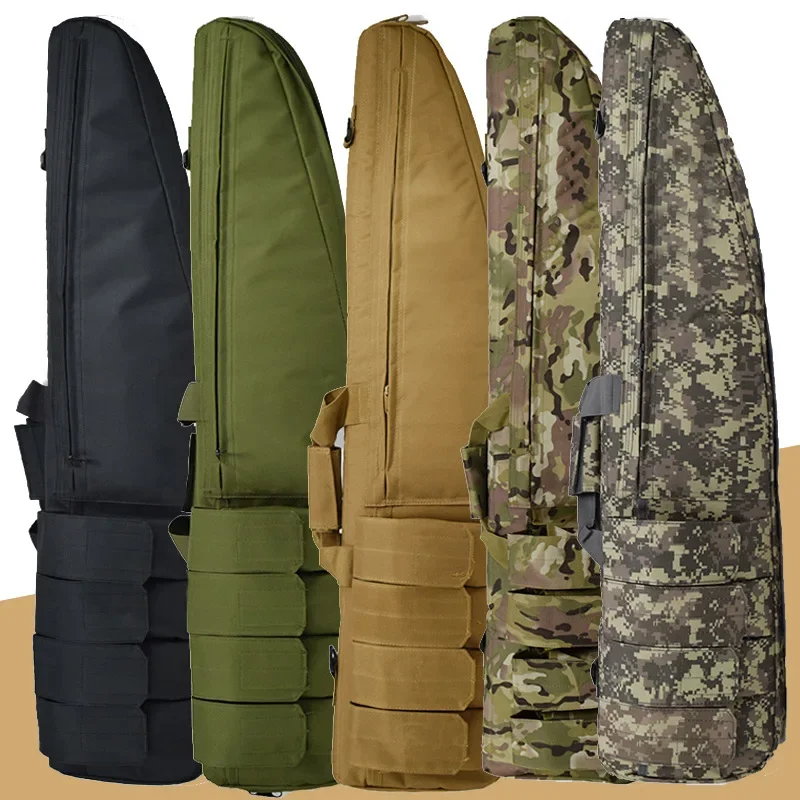 Hunting Equipment Tactical Gun Bag Outdoor Molle Bag Shooting Airsoft Rifle Gun Carry Shoulder Bag