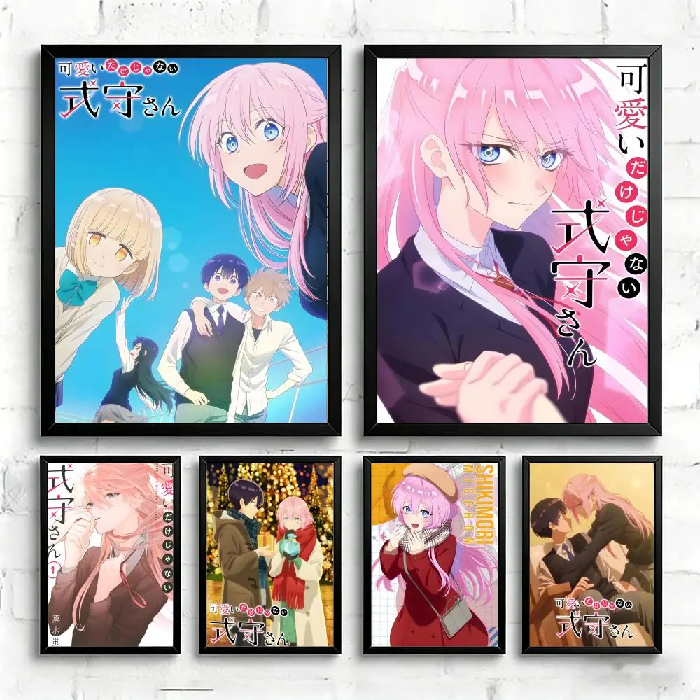S-Shikimori's N-Nots Justs As Cuties Poster Art Print Wall Decor, Ideal for Home, Bar & Gifting