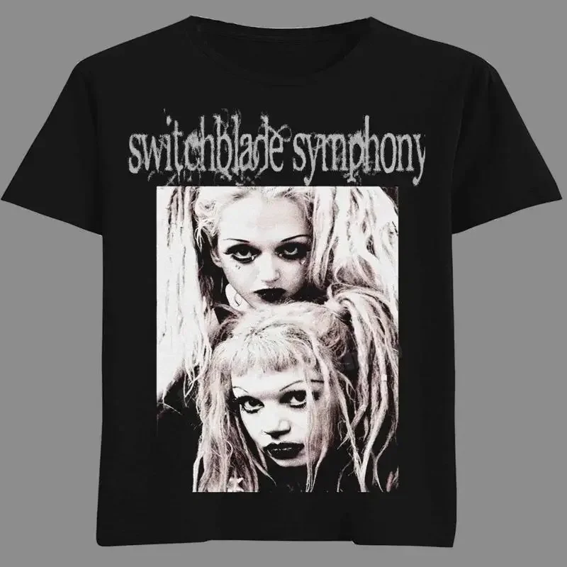 SALE VTG Switchblade Symphony T shirt Black All Sizes S to 5XL
