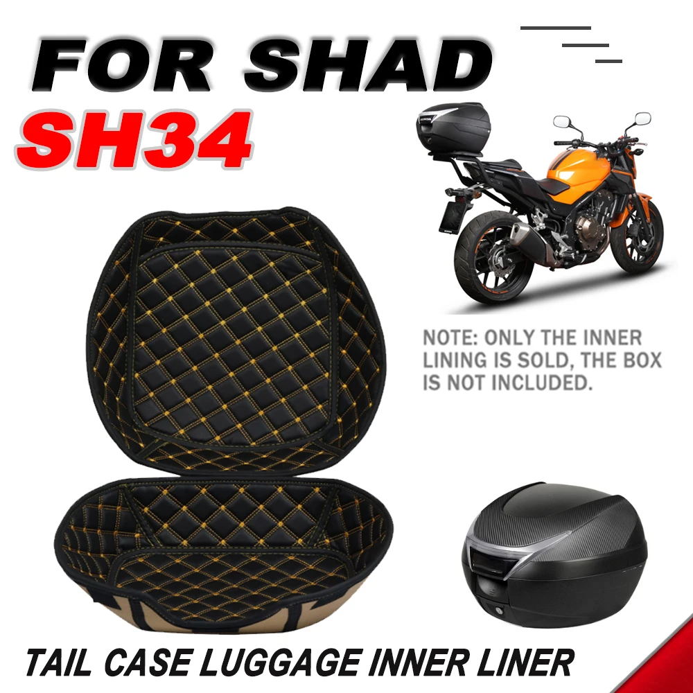 For SHAD SH34 SH 34 Motorcycle Scooter Trunk Case Liner Protector Pad Luggage Box Inner Container Tail Case Trunk Lining Bag Pad