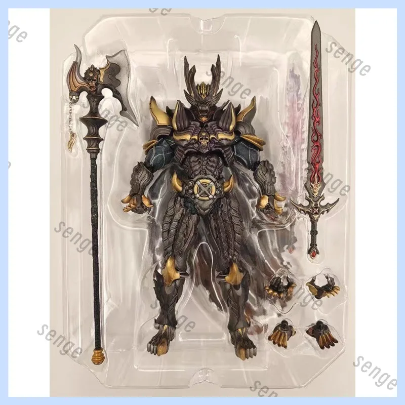 

[Authentic and in stock] Bandai SIC Lord of the Rings movable wolf GARO Dark Knight KIBA ah black wolf figure hot-selling gift