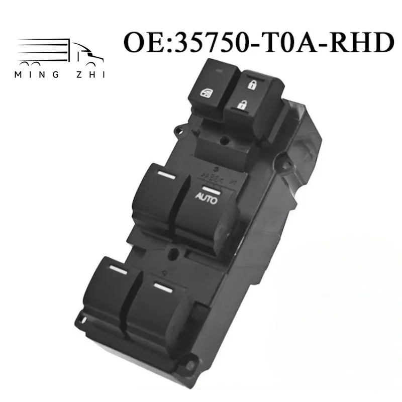 26pins 35750-T0A-RHD for Honda Right-Hand Drive 2012-2014 CRV for CIVIC Auto Switches Window Regulator Switches