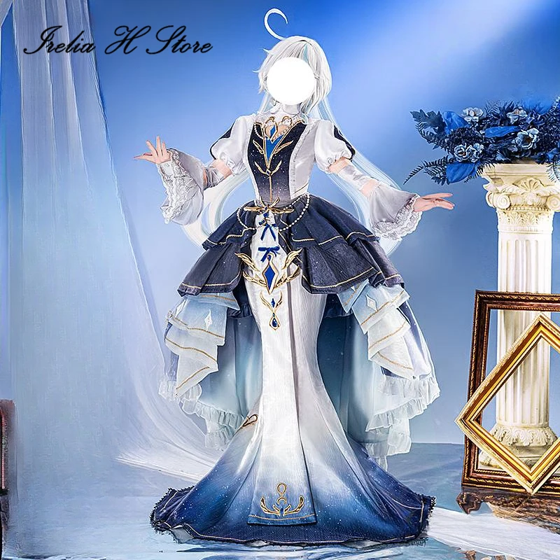 

Irelia H Store Furina из Genshin ударопрочный Косплей Костюм Аниме Furina платье костюмы на Хэллоуин для женщин