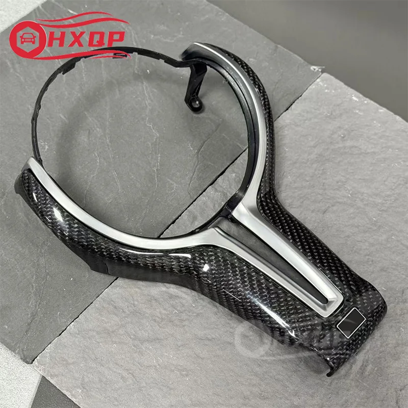 

Для BMW X3 X4 X5 M2 M3 M4 M8 F06 F07 F10 F20 F22 F30 F31 F32 F80 F82 E90 Модернизированный руль с яркой крышкой из углеродного волокна