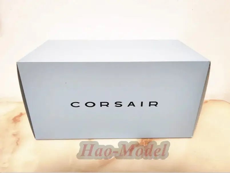 1:18 สําหรับLincoln Corsair 2023 โลหะผสมDiecastโลหะรถของเล่นเด็กของขวัญวันเกิดงานอดิเรกจอแสดงผลคอลเลกชันเครื่องประดับSilver