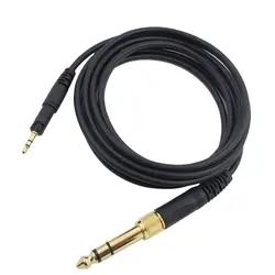 2m Connection Cables Input Audio Equipment for Audio-Technica ATH-M50X M40X M60X M70X Headphone Cable 896C