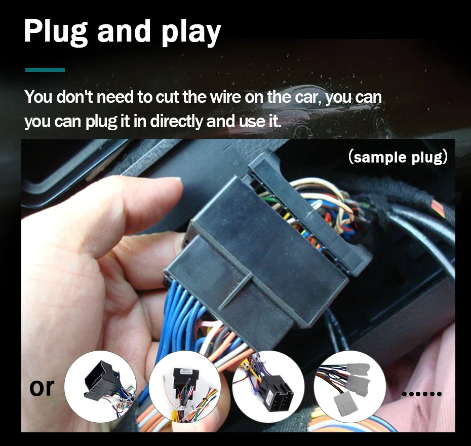 8-Kern Android 15 Kabelloses CarPlay Autoradio Stereo für Toyota Avensis T25 2002-2008 Autoradio 7'' Multimedia-Bildschirm-Player 2 DIN – Detail 4