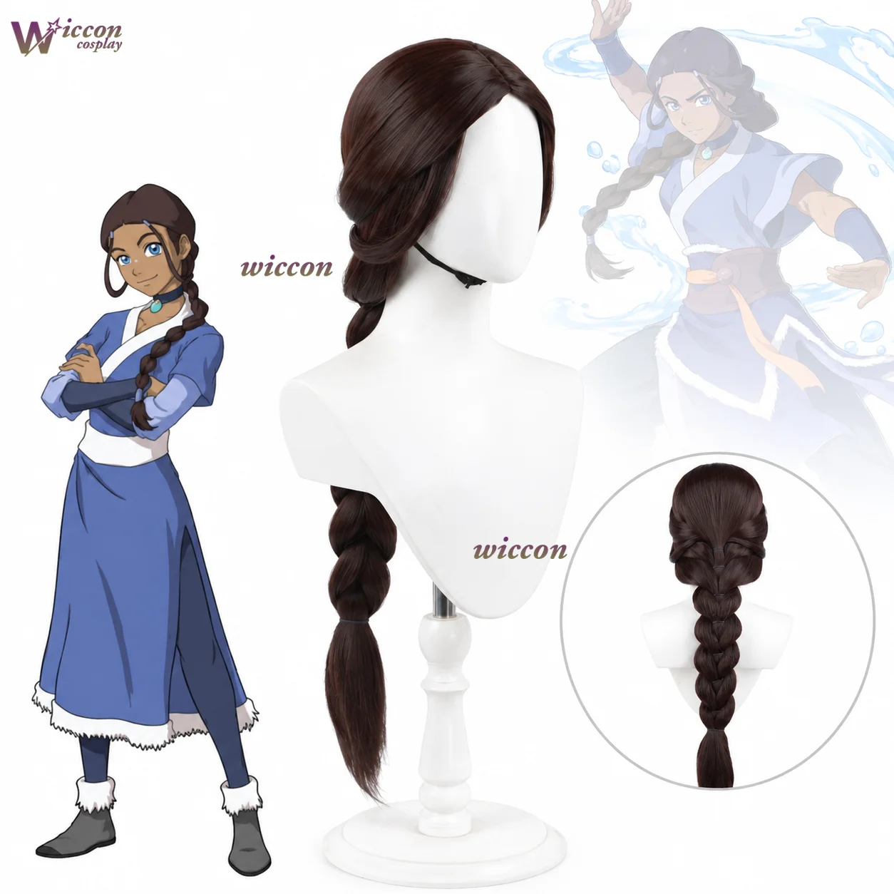 Cosplay Avatar Anime - Cos C COS Anime Avatar Long