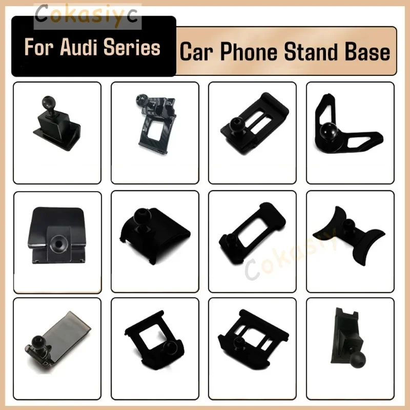Ushilife Специальная база Автомобильные аксессуары Держатель для телефона Подставка Кронштейн Пряжка для Audi A4 A3 A5 A6 A7 Q3 Q5 Q7 A1 TT