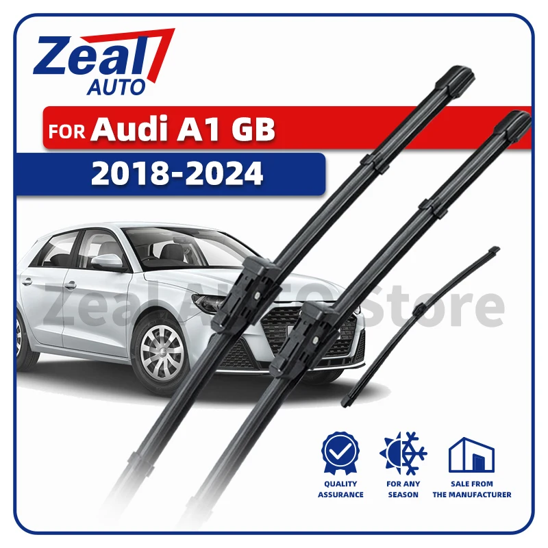 LHD Vorne Hinten Wischerblätter Für Audi A1 GB 2018-2024 2019 2020 2021 2022 2023 Windschutzscheibe 26 "18" 11 "Bürsten Allstreet Zubehör