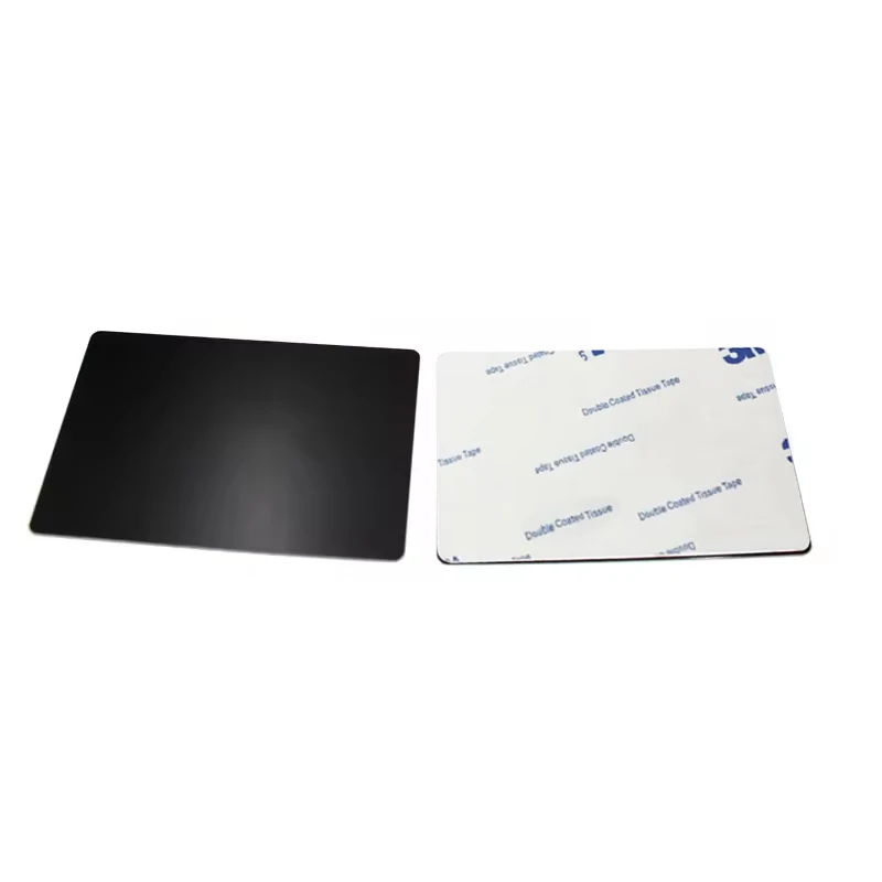 10 Stuks 0.2 Mm Metalen Visitekaartjes Aluminium Blanks Kaart Voor Klant Lasergravure Diy Gift Kaarten Terug Lijm stijl - afbeelding 2