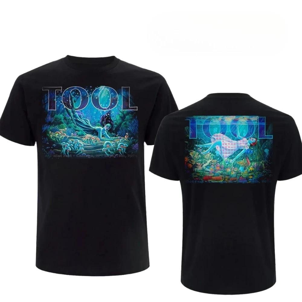Tool Band Riot Fest 2026 Exclusive Poster Two Version in Chicago IL on September 19 2026 T-Shirt