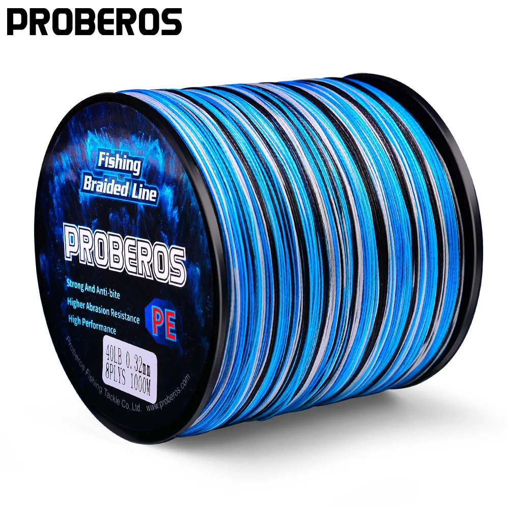 

PE fishing line 8-strand braided powerful horse camouflage line 300 500 1000 meters fishing line sea fishing main line