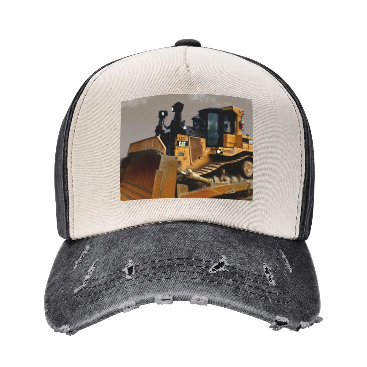 Bulldozer Baseball Cap Ball Cap funny hat Women's Beach Outlet Men's