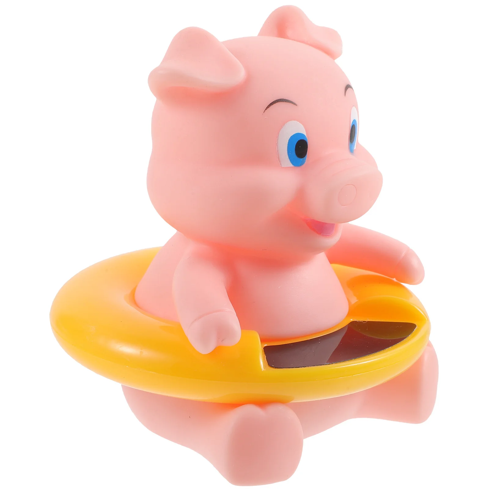 1 ชิ้น เครื่องวัดอุณหภูมิอิเล็กทรอนิกส์สำหรับอ่างอาบน้ำเด็ก ใช้ในห้อง วัสดุพลาสติกเพื่อการปกป้องสิ่งแวดล้อม ลอยน้ำได้ อเนกประสงค์