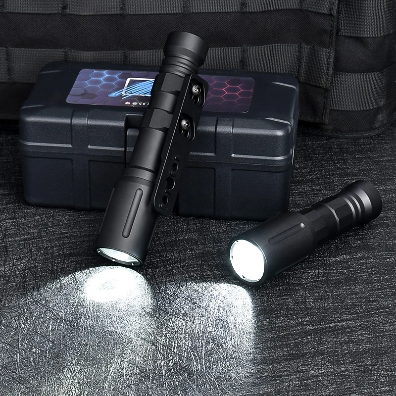 WADSN PLH-V2 Linterna táctica 1300 lúmenes - M-LOK/KeyMod para caza
