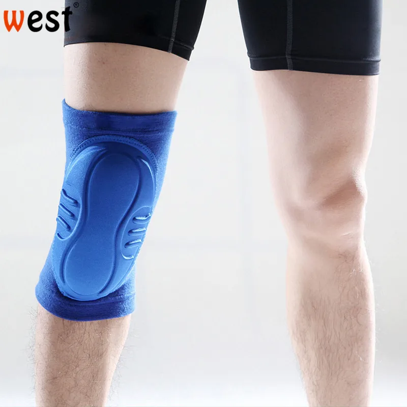 

Sports Thickening Knee Pads Sports Kneepad Brace Support Dancing Anti Collision Elastic Knee Protector