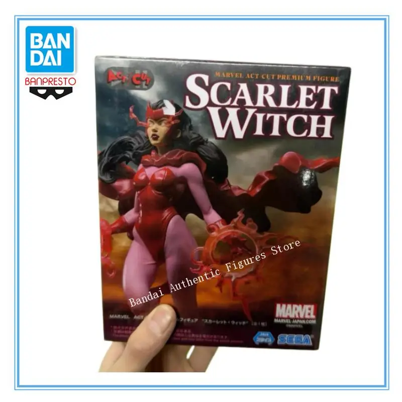 En Stock, Original SEGA Marvel Comics, Wanda Django Maximoff, Figura de PVC de 16 cm, Personaje de Anime, Modelo Coleccionable, Decoración de Escritorio, Juguete, Regalo