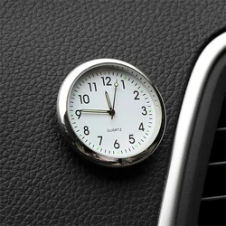 Mini horloge de voiture Shoous Automobiles, montre numérique interne à coller, mécanique, horloges à quartz, ornement automatique, accessoires de voiture, cadeaux