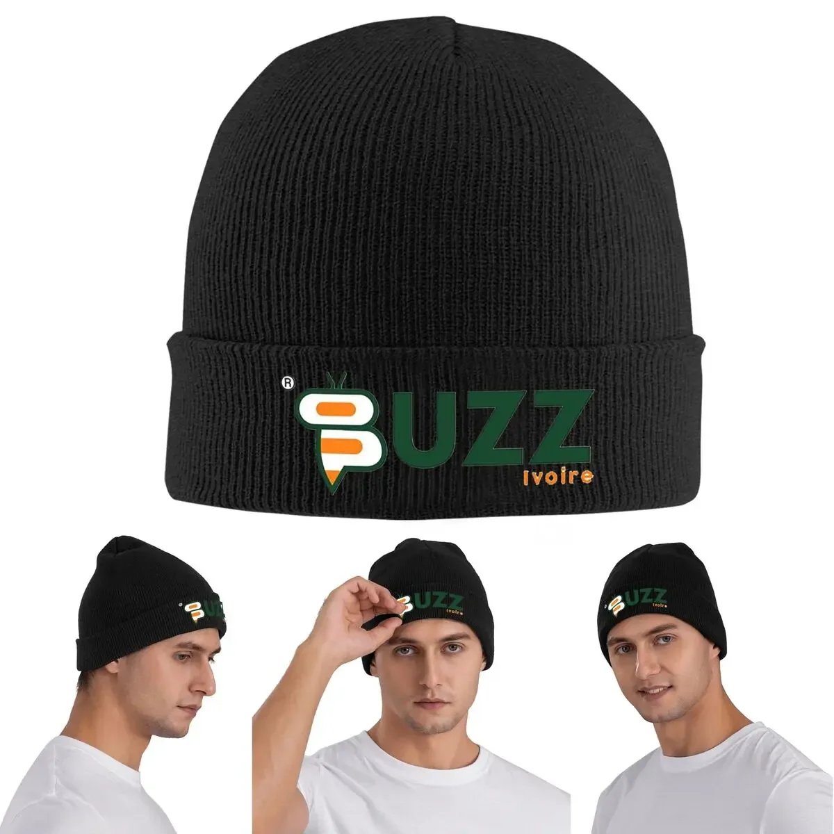 New Buzz Airline Ryanair Group Warm Knitted Cap Winter Knit Bonnet Hat Skullies Beanies Hip Hop Caps for Unisex