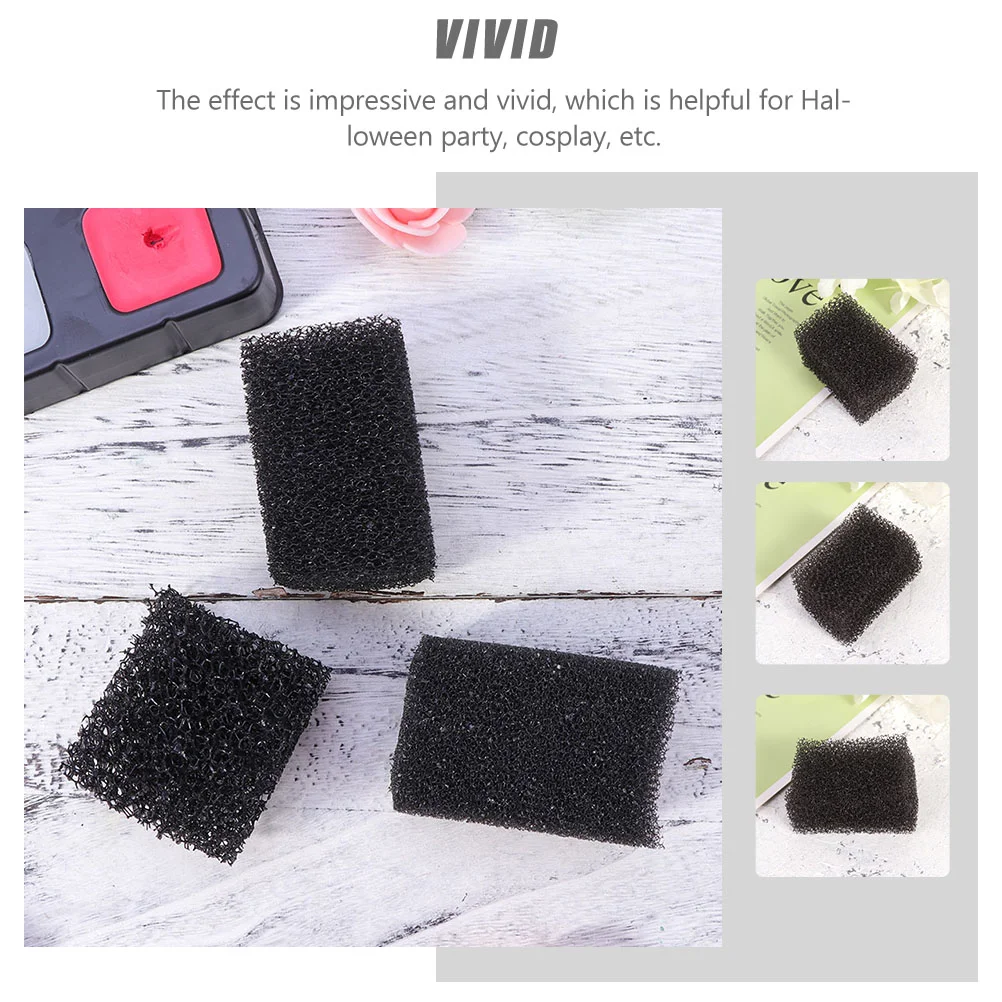 Scrubber Special Effect Sponge Airfilter Makeup Scar Brush Man Face Sponges for