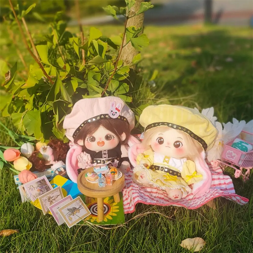 

NEW 20CM Clothes Multicolor Replacement Outfit Miniature Dress Cap Suit Accessories Playing House Mini Dress Gift