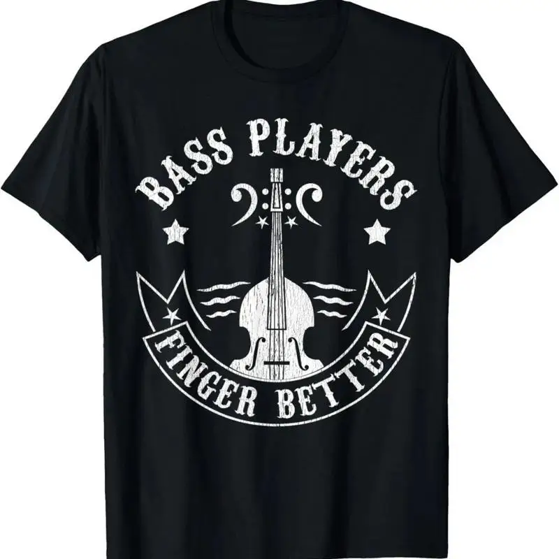 

Подарочная футболка Bass Players Finger Better Bassist