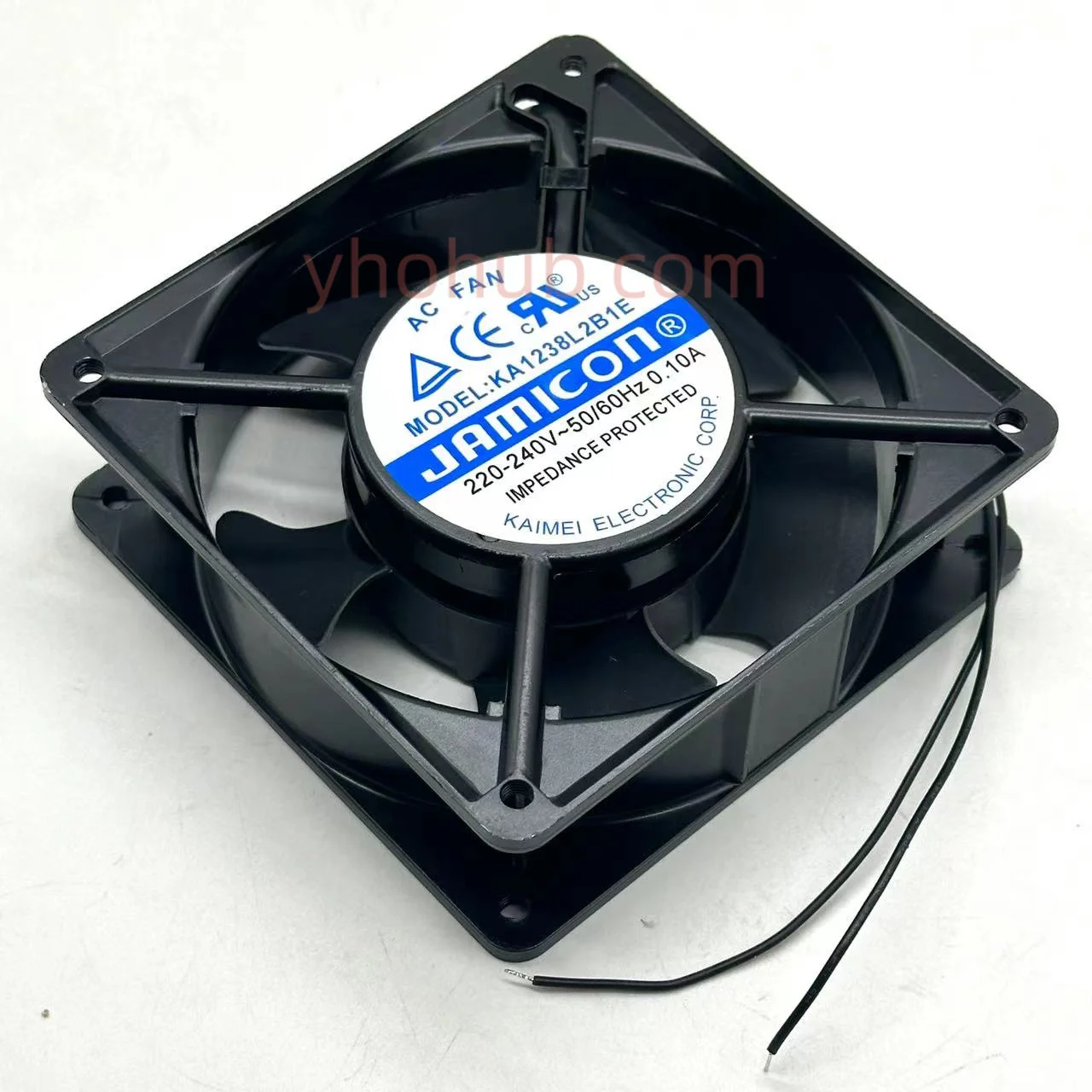JAMICON KA1238L2B1E AC 220/240V 0.10A 120X120X38Mm 2 Dây Máy Chủ Quạt Làm Mát
