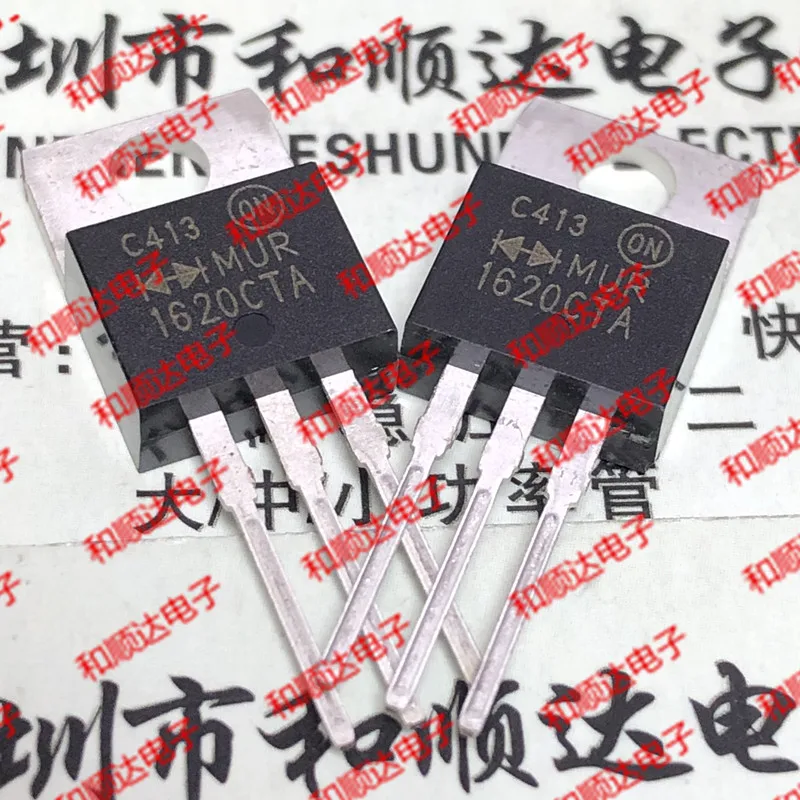 10pcs/lot MUR1620CTA New Spot TO-220 16V 200A