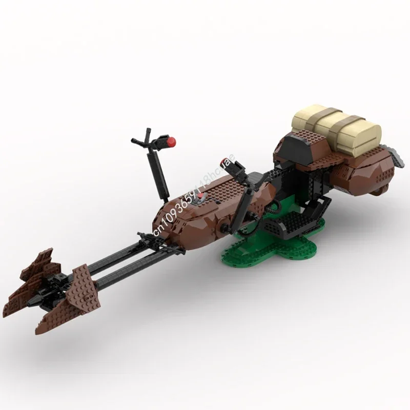 Star Battle Scout Trooper Mega Figure Speederbike Model Moc Building Blocks Bricks Diy Creative Assembly Kid Holiday Gift Toys