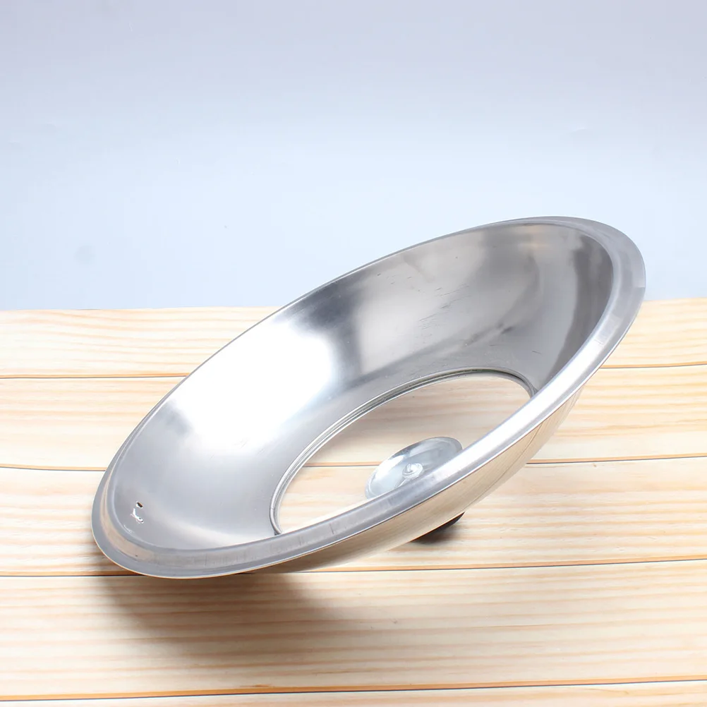 

Universal Pot Lid Stainless Steel Glass Material Fine Workmanship Sturdy Not Easy Wear Tear Practical Kitchen Gadget