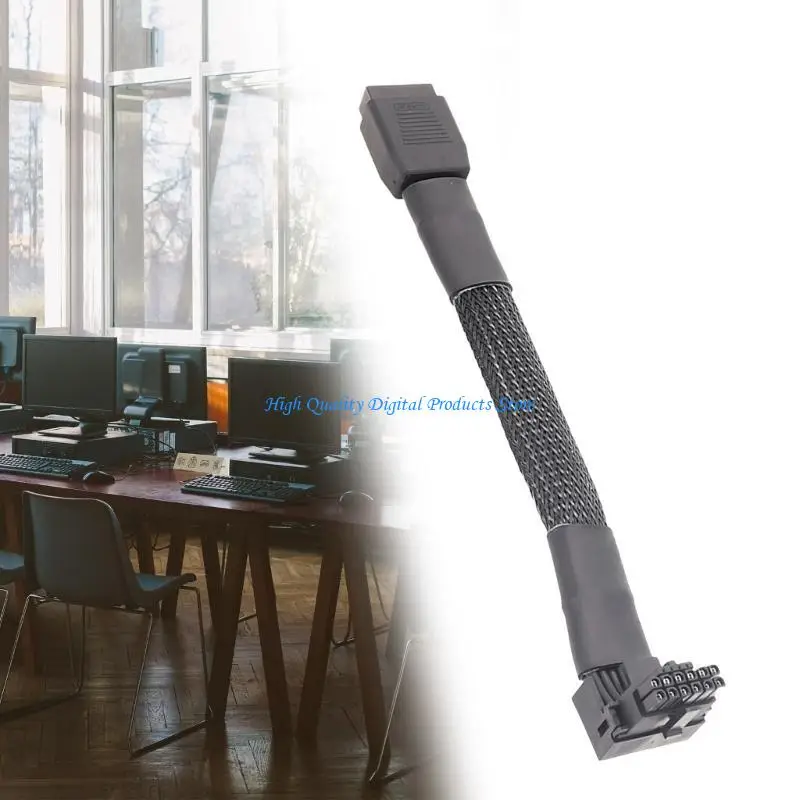 

Качество U2JE PCIE5.0 2VHPWR 16PIN 600W Прямоугольный кабель кабеля для усилий компьютерных установков поддерживает до 600 Вт