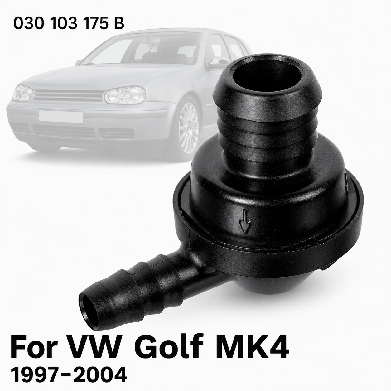 

Engine PCV Valve Crankcase Breather For VW Golf MK4 / Polo / Lupo / Audi A2 / Seat Ibiza / Skoda Fabia 1.0 1.4 16V 030103175B