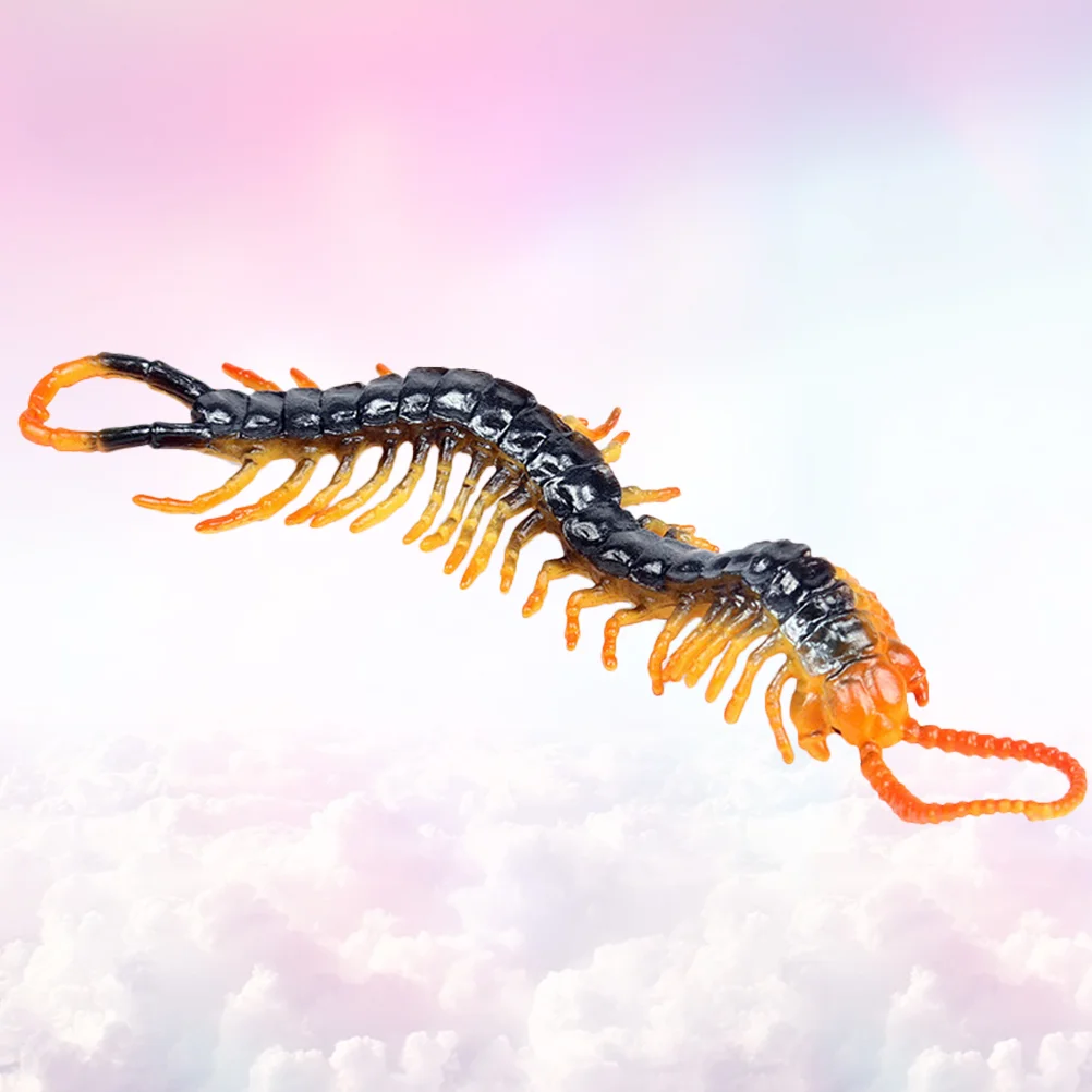 

1PC Simulated Centipede Toys False Static Wildlife Model Decor Lifelike Centipedes Model Toy Funny Plastic Centipede Toys for Ki