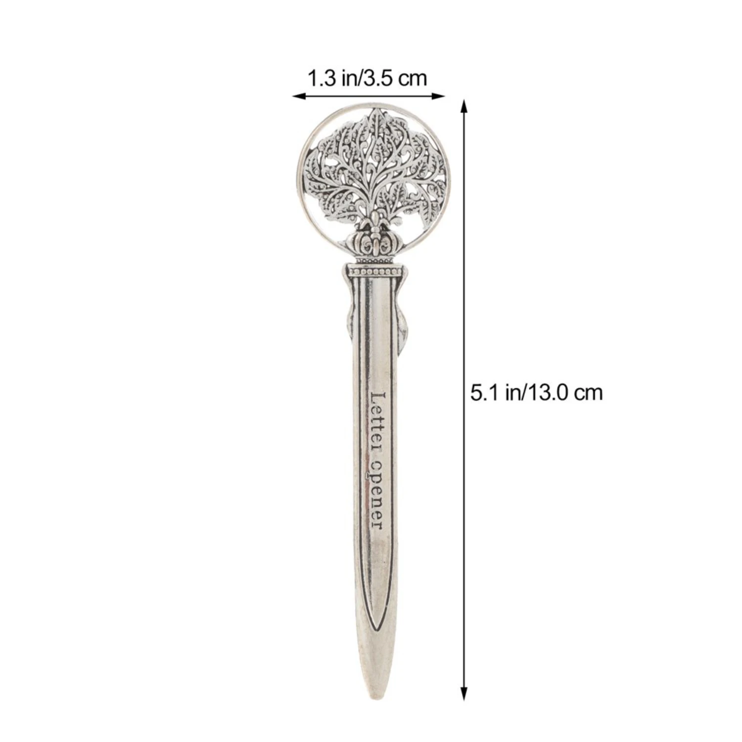 2pcs Tree Design Letter Opener Portable Envelope Opener Office Envelope Opener Household Letter Opener