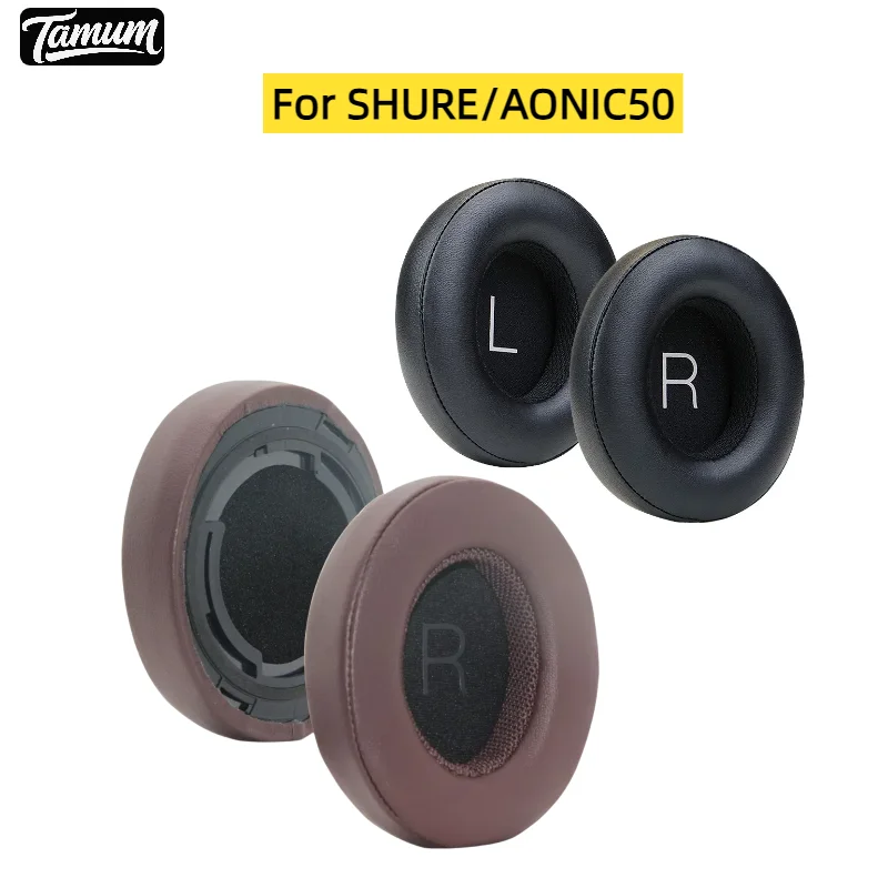 

Replacement Earpads For Shure AONIC 50 Noise Cancelling Ear Cushion / Headphone Ear Pad