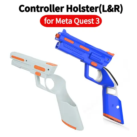 Capa antiderrapante de aderência de jogo, peso, alça real em VR, estojo de suporte, meta/Oculus Quest 3