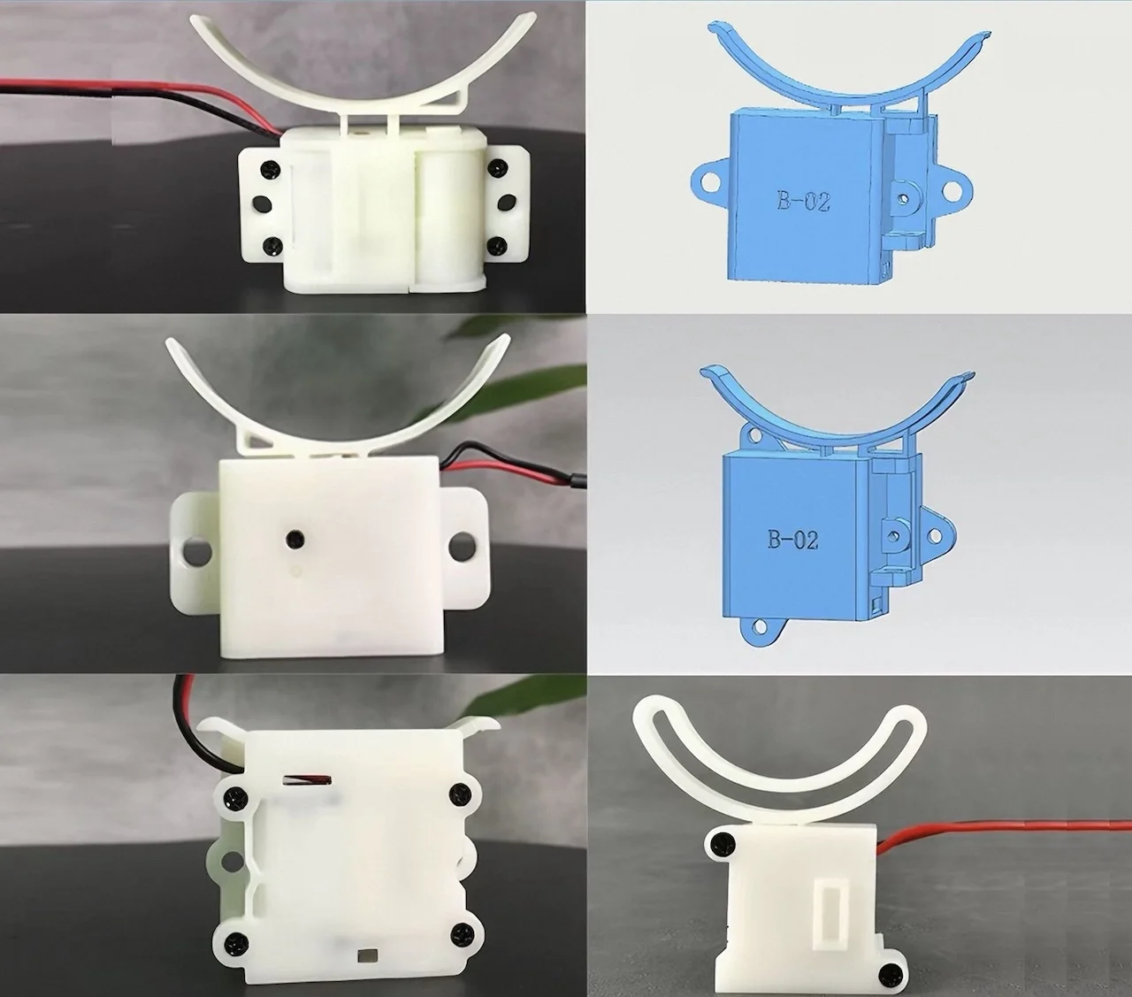 Universal Semi-Automatic Fingerprint Lock Motor Clutch Intelligent Electronic Lock Spare Parts for Security Systems