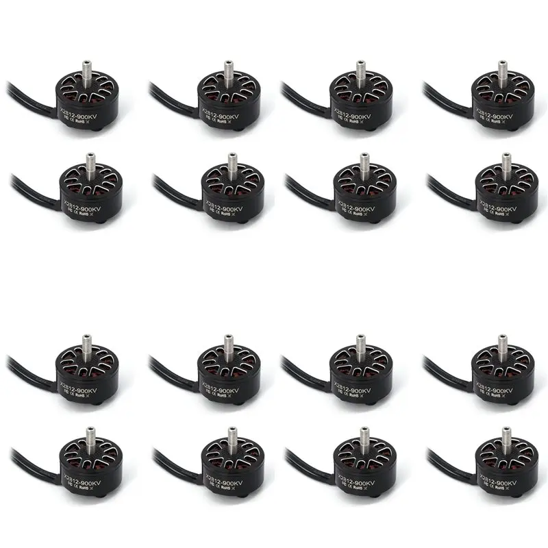 AYHF 16Pcs X2812 900KV Brushless Motor 2-6S 4Mm Bearing Shaft For RC Multirotor Airplane FPV Long Range Drone DIY Parts