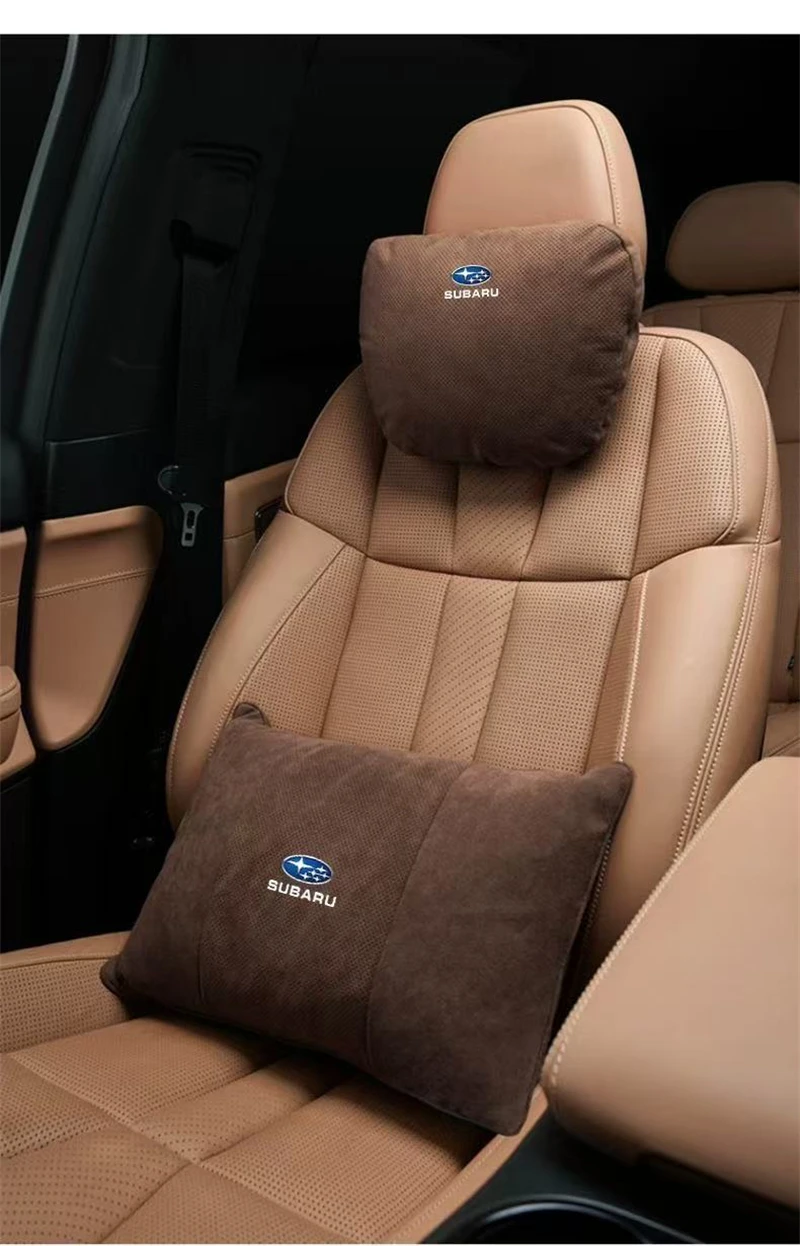

Subaru Forester WRX Proud Tiger XV Panther BRZ Lion Winged Leopard Автомобильный подголовник Подушка для поддержки талии и шеи