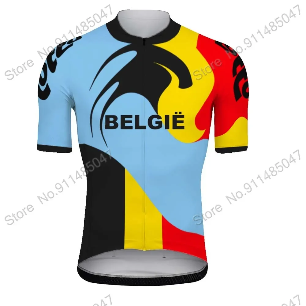 Cycling Jersey 2024 Belgian National Set Lotto Clothing Mens Road Bike Cozok Shirts Suit Bicycle Bib Shorts MTB Wear Maillot