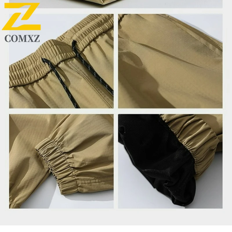 Mens Cargo Pants New Autumn Loose Fit Durable Fashion Classic Trousers Cycling Camping Outdoor Adventure Trendy Workwear Pants