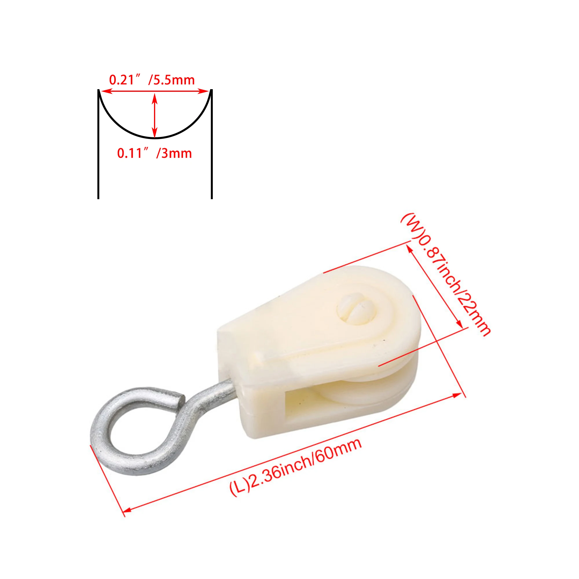 Рисунок 3 - Одноколесный шкив из нержавеющей стали 6x2