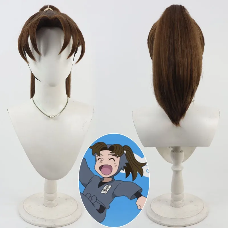 

Anime Nintama Rantarou Komatsuda Shusaku Cosplay Wig Halloween Carnival Party Props Synthetic Hair + Wig Cap