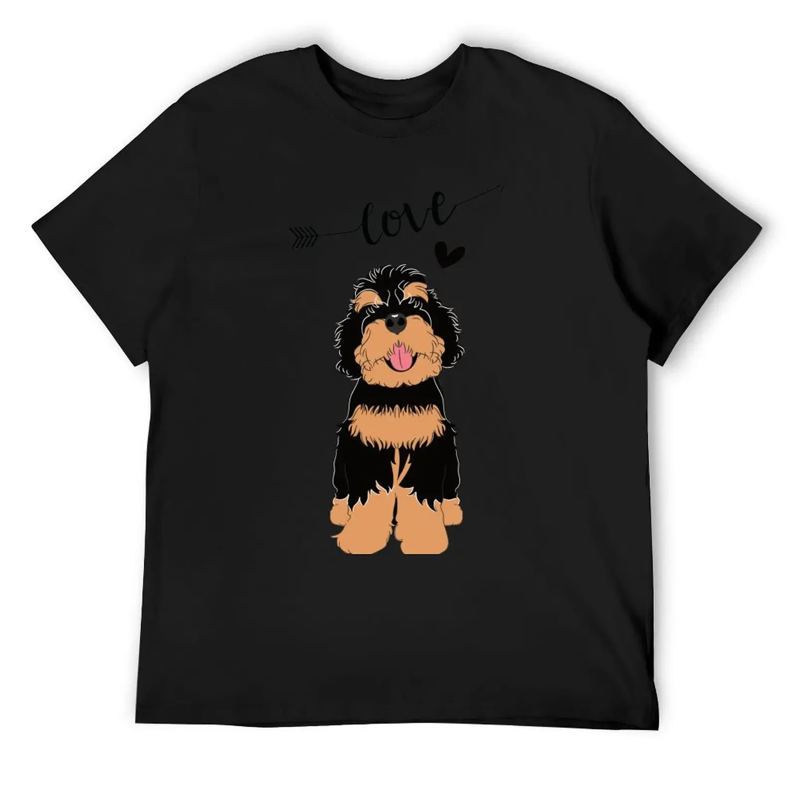 

LOVE Phantom Bernedoodle T-Shirt Personalized t-shirt plain baggy shirts shirts graphic tees big and tall t shirts for men