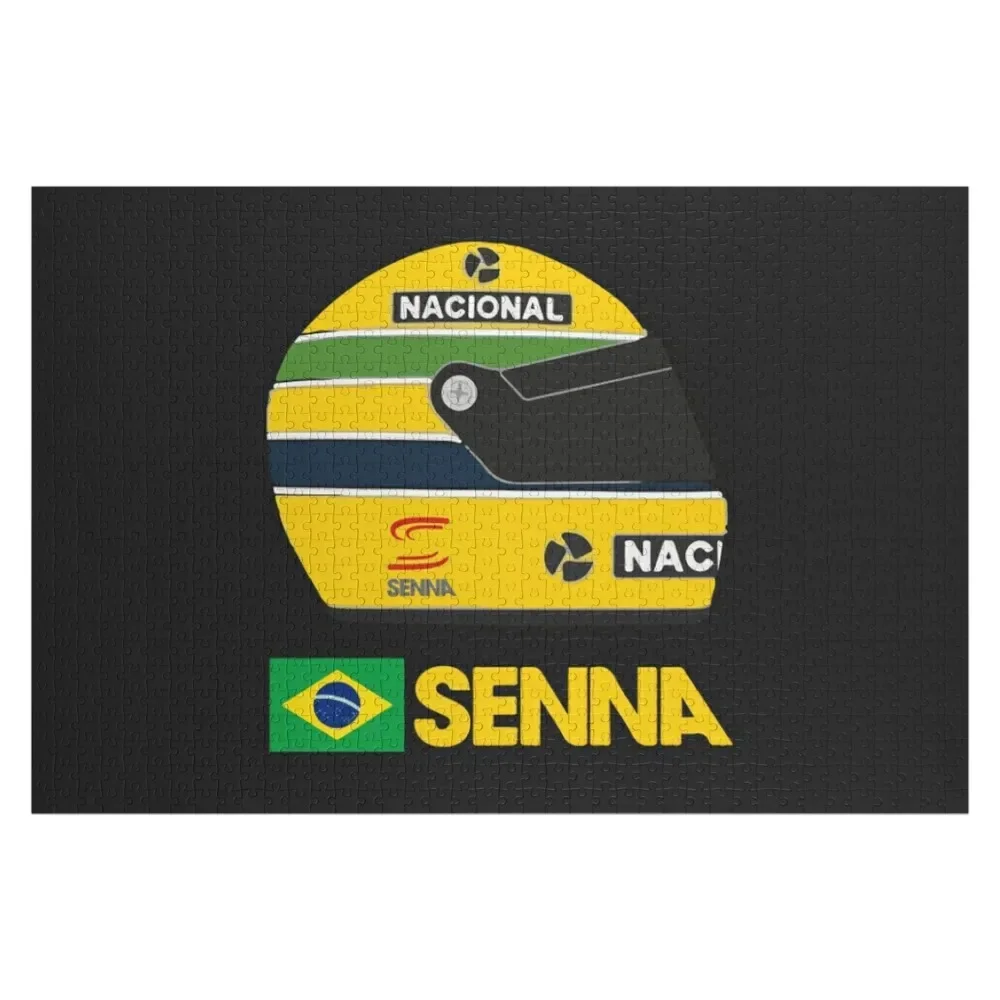 Ayrton Senna Jigsaw Puzzle Custom Gift Name Wooden Toy Puzzle