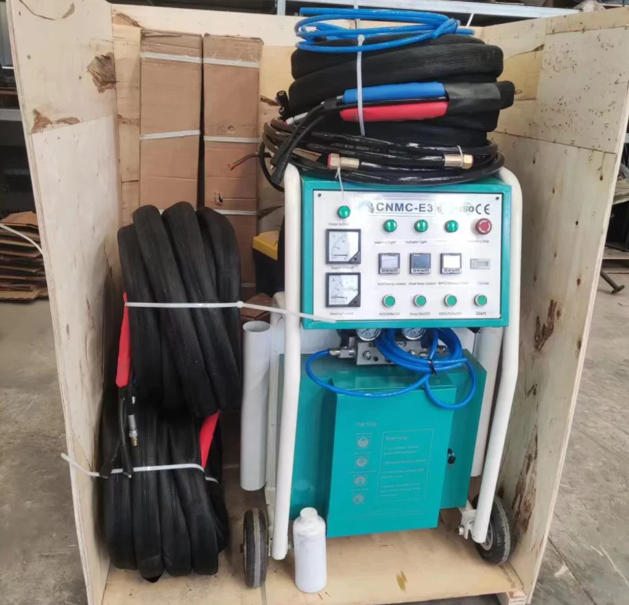 CE ISO Approved CNMC-E3 For Wall Roof Tank Container Insulation PU Polyurethane Spray Foam Machine With Cheaper Price