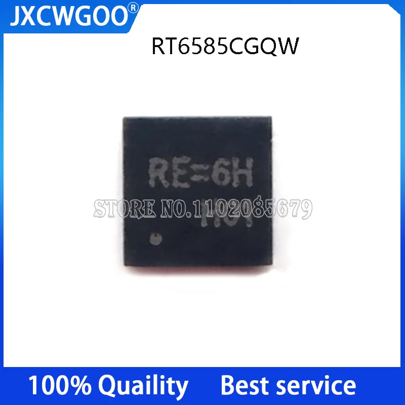 

5PCS RT6585CGQW RT6585C RE=6H RE=GH RE=3H RE=** QFN-20 New original